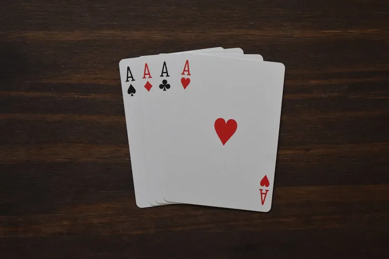 blackjack ace card hand