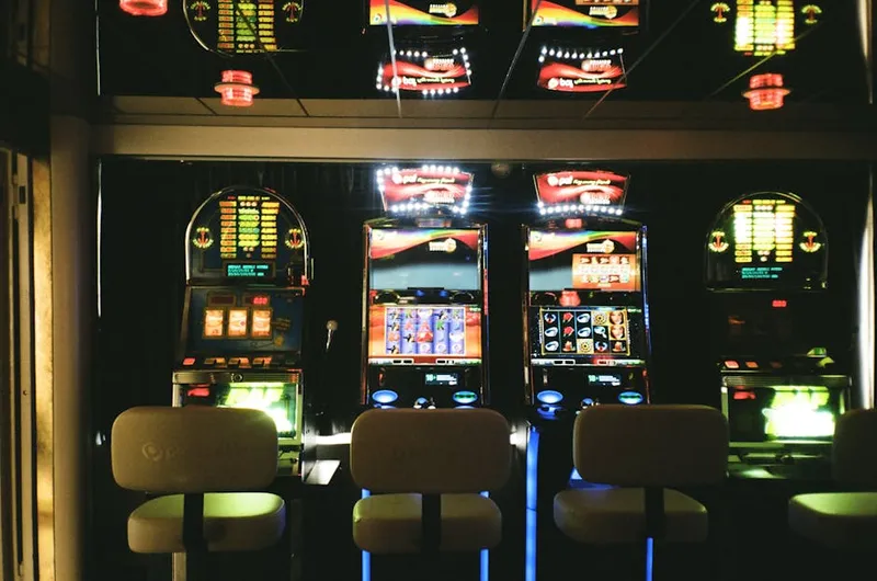 casino interior dim lights
