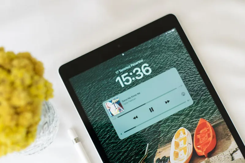 tablet learning interface modern