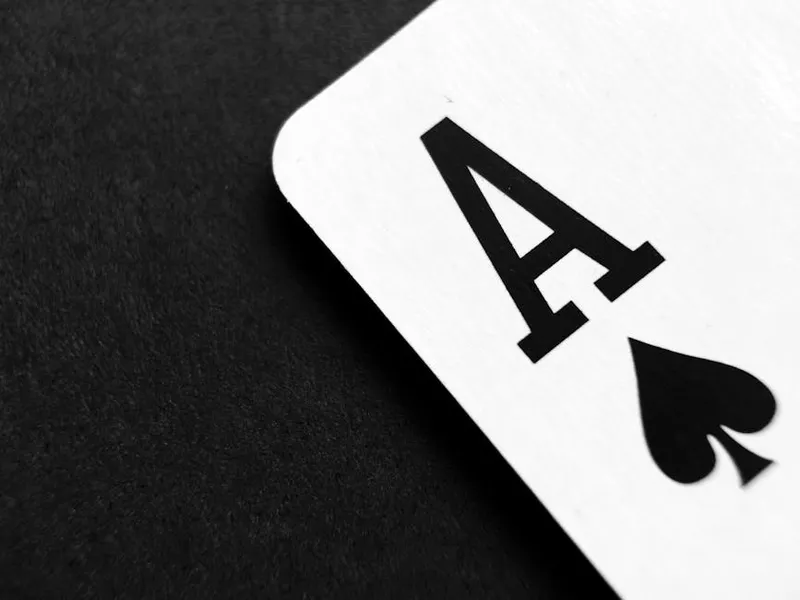 ace of spades playing card macro