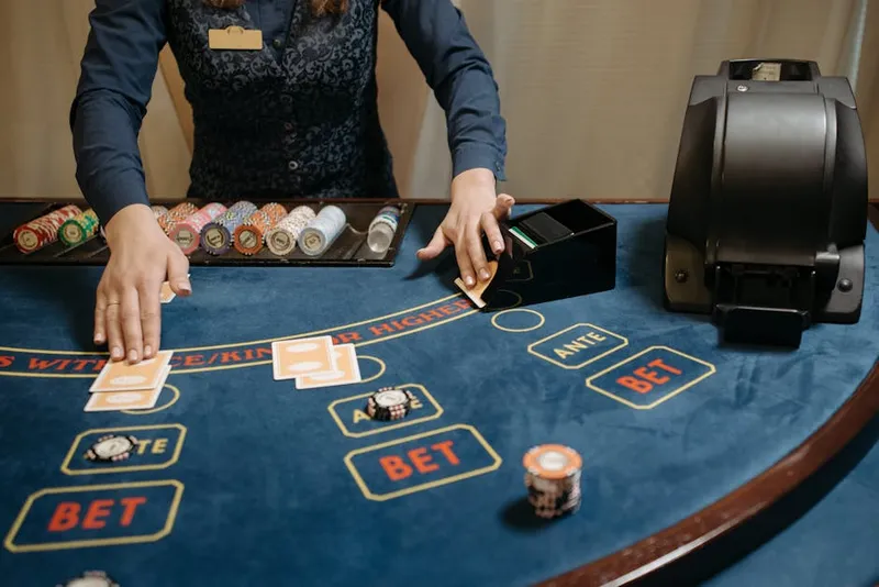 casino blackjack stool dim light
