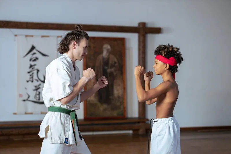martial arts dojo training