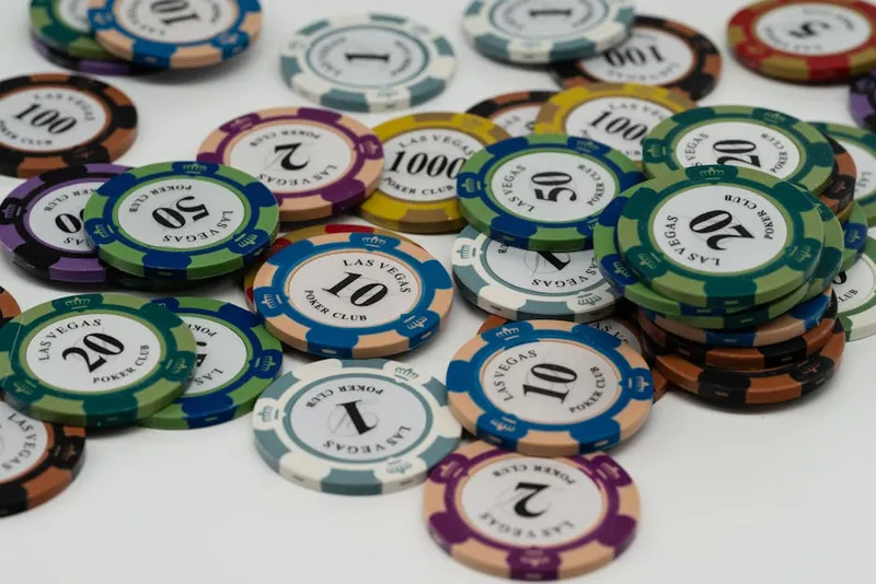 blackjack chips stack tower casino overhead