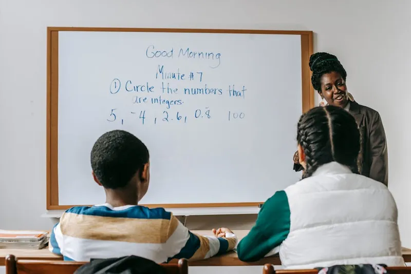 whole number integer math notebook