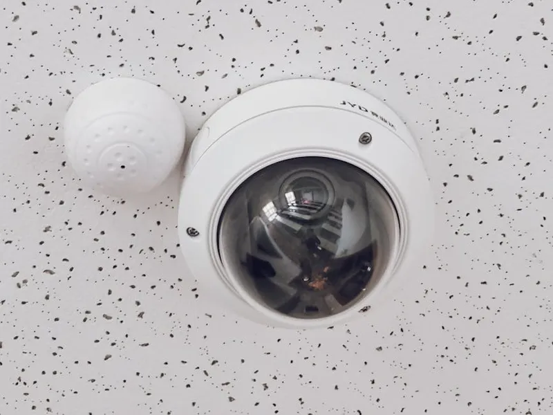 casino surveillance camera dome ceiling