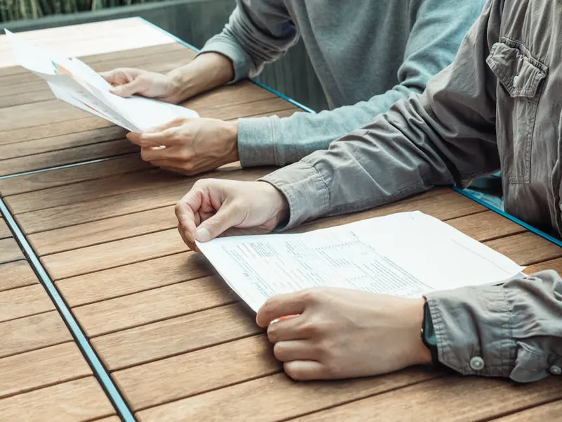 two strategy documents side comparison
