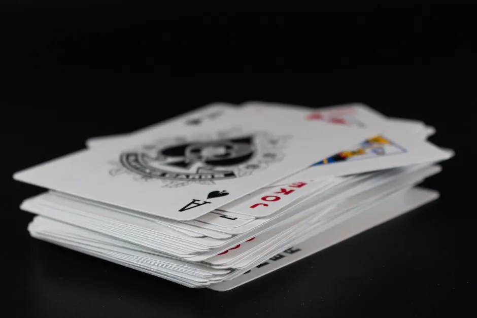 deck of playing cards
