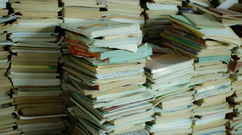 stack used textbooks library
