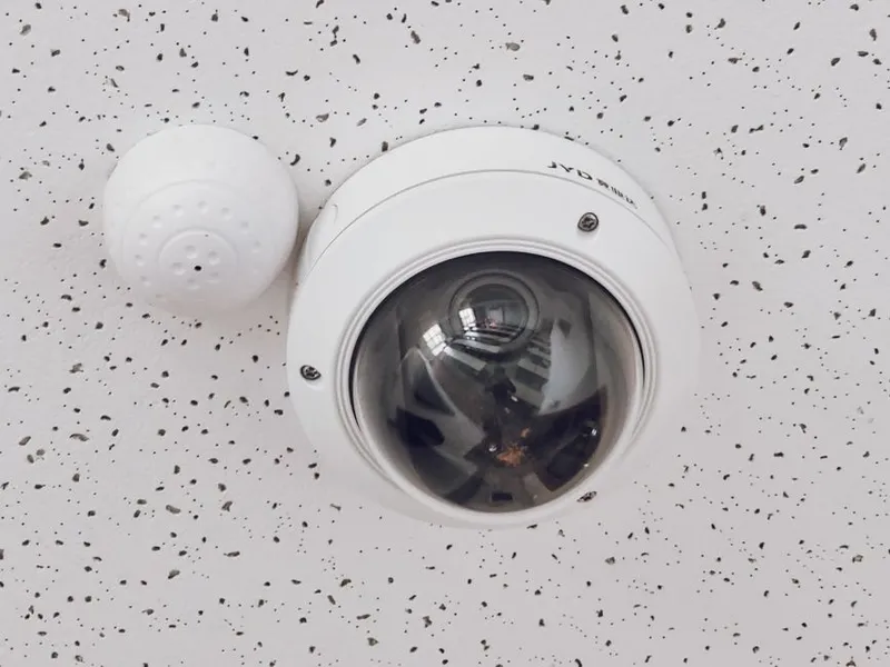 casino surveillance security camera dome