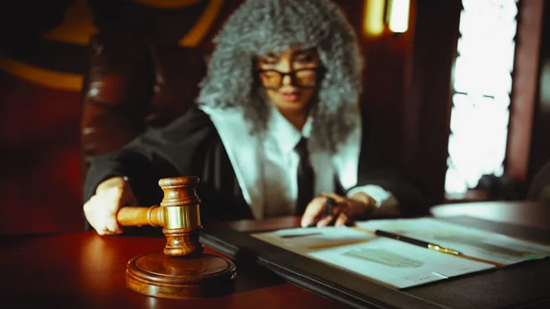 gavel legal book courtroom