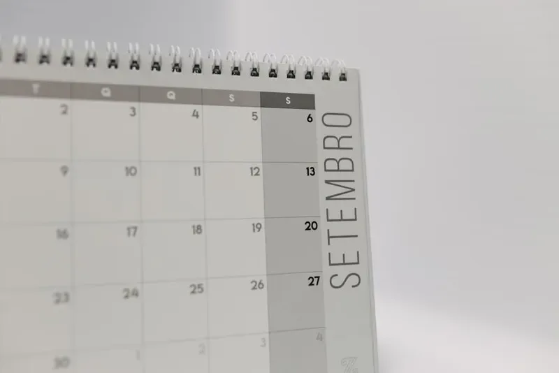calendar planner pages monthly desk